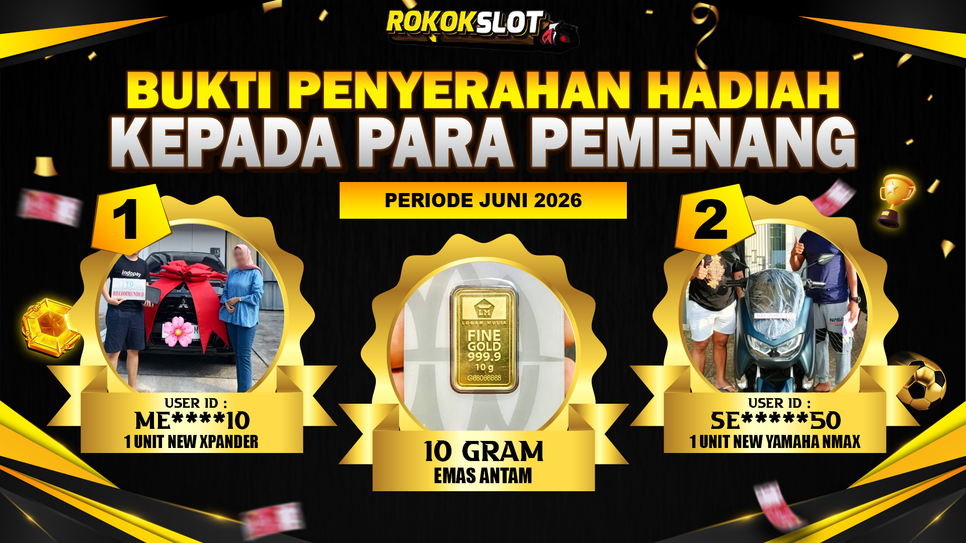 Selamat Kepada Member Setia Rokokslot Sudah Memenangkan Satu Unit Mobil Pajero Sport