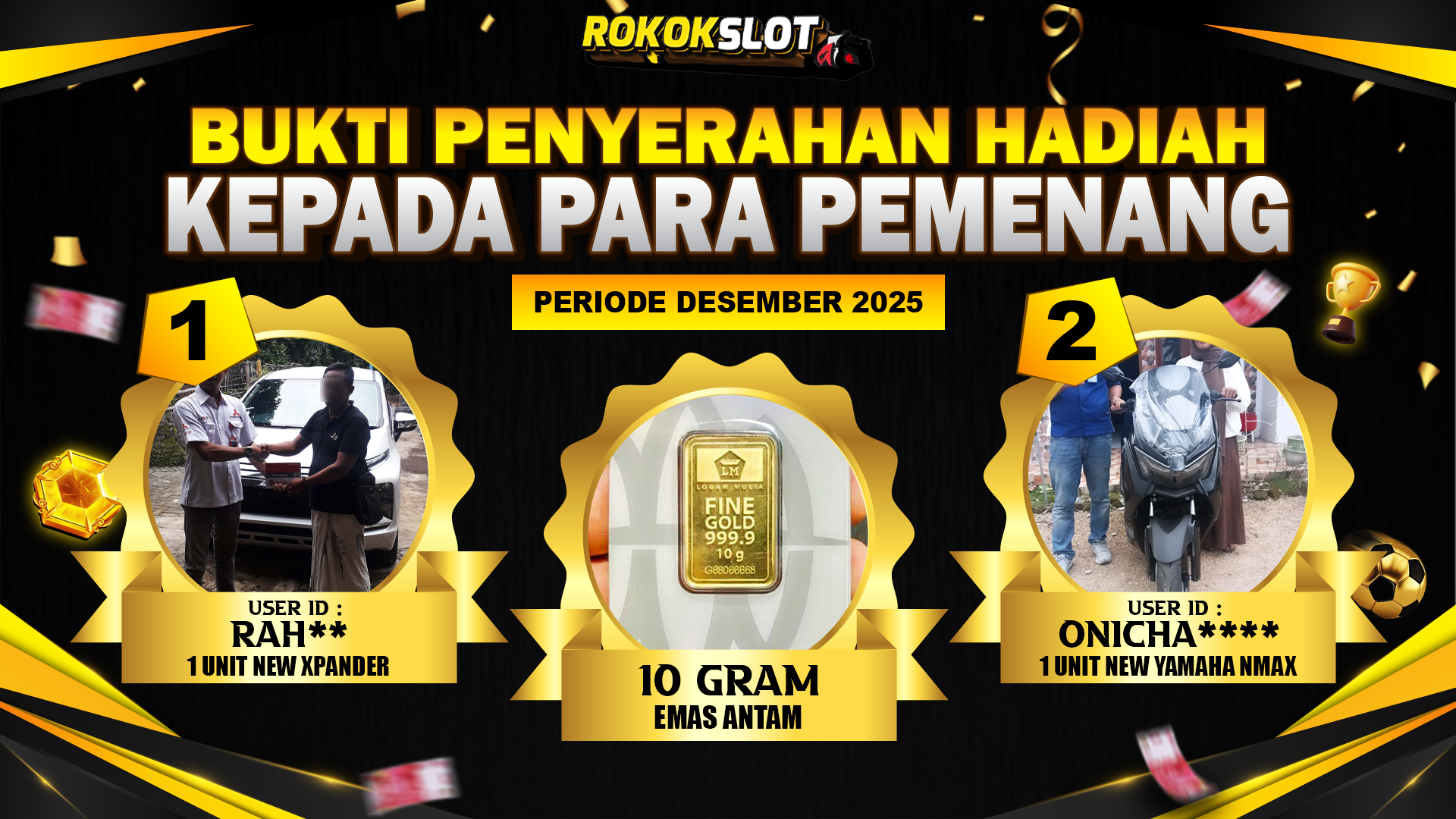 Selamat Kepada Member Setia ROKOKSLOT Sudah Memenangkan Satu Unit Mobil Pajero Sport